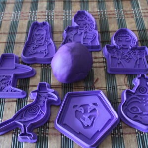 Cortadores de Galletas Kpop Demon Hunter Huntrix – Moldes PLA