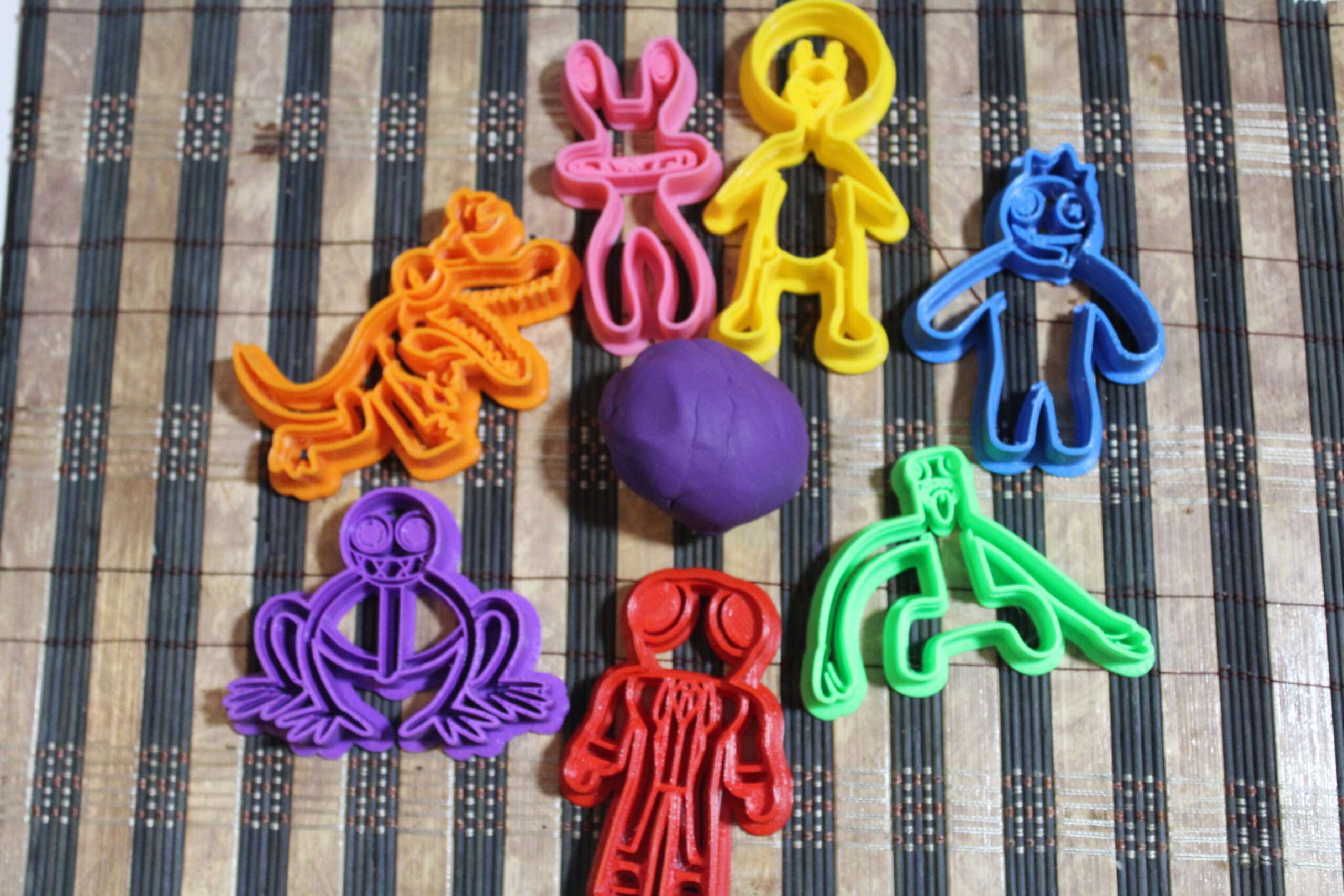 Cortador de Galletas Rainbow Friends – Diseño 3D