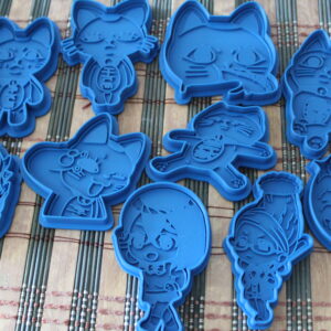 Cortadores de Galletas Dandaran – Modelos y Colores Personalizables de 9 cm