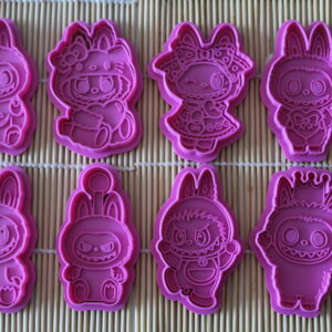 Labubu Cortadores de Galletas | Impresión 3D