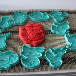 Cortadores de Galletas Pokémon – Eevee, Umbreon, Espeon, Pikachu, Mimikyu y Más en PLA+