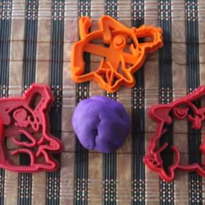 Cortadores de Galletas Chainsaw Man Pochita Power Denji