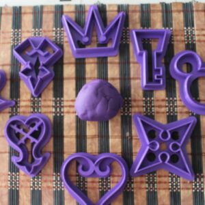 Cortadores de Galletas Kingdom Hearts en PLA – Moldes Detallados para Fans del Videojuego