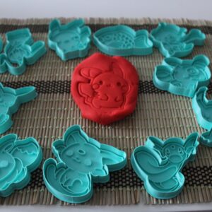 Pokemon Cookie Cutter Eevee umbreon sylveon jolteon flareon leafeon espeon Pokemon