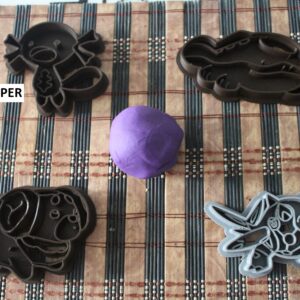 Pokemon Generation 9 Crimson & Purple Cookie Cutters