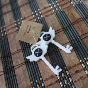 Hazbin Hotel / Helluba Key Pendant Earrings