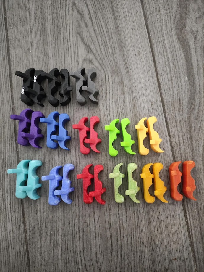 Clip de bloqueo AUDI Q3 del extremo de la cortina del maletero compatible con accesorios - Imagen 5